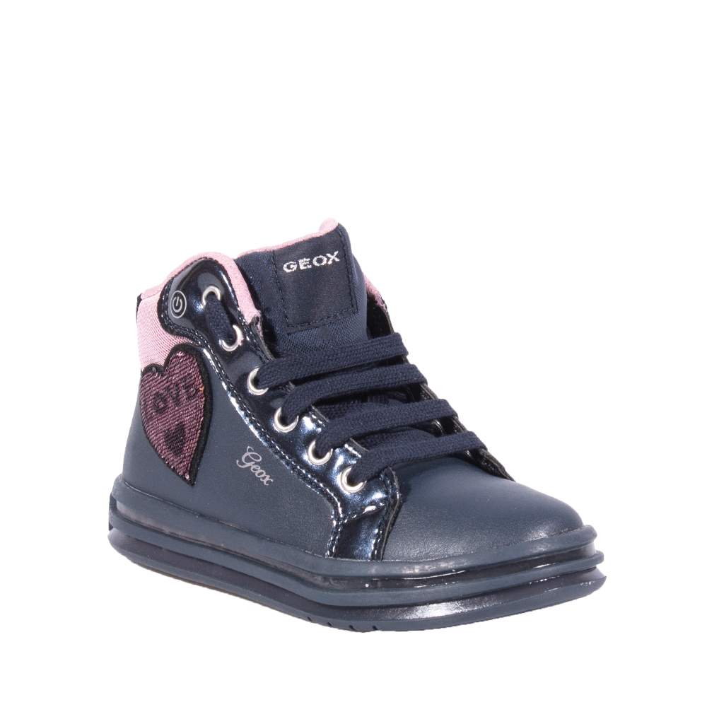 GEOX J16EVC ΜΠΟΤΑΚΙΑ ME ΦΩΤΑΚΙΑ ΜΠΛΕ