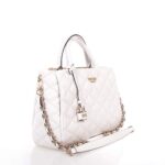 GUESS TAMSIN ΓΥΝΑΙΚΕΙΑ ΤΣΑΝΤΑ ΧΕΙΡΟΣ OFFWHITE