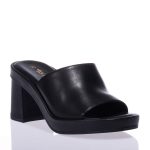 TAMARIS 27245-38 ΜΑΥΡΑ ΔΕΡΜΑΤΙΝΑ MULES