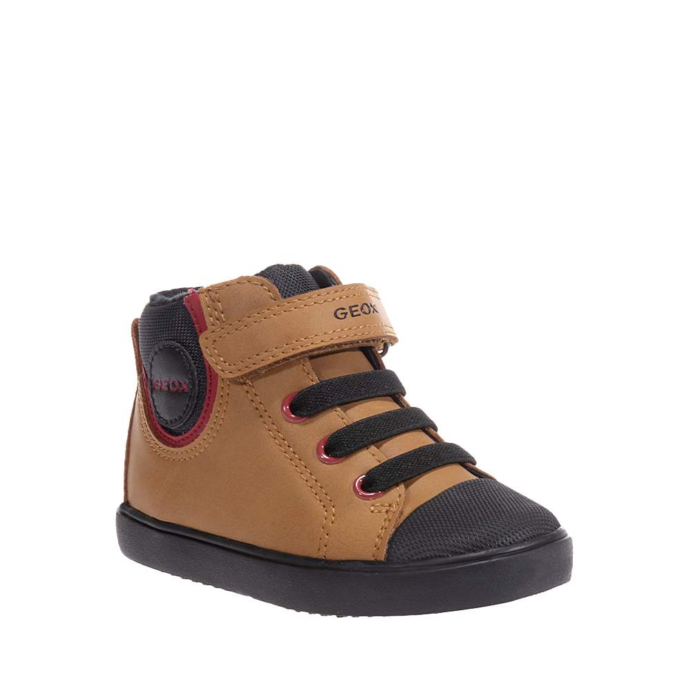 GEOX B GISLI ΠΑΙΔΙΚΑ ΜΠΟΤΑΚΙΑ ΜΕ VELCRO ΤΑΜΠΑ