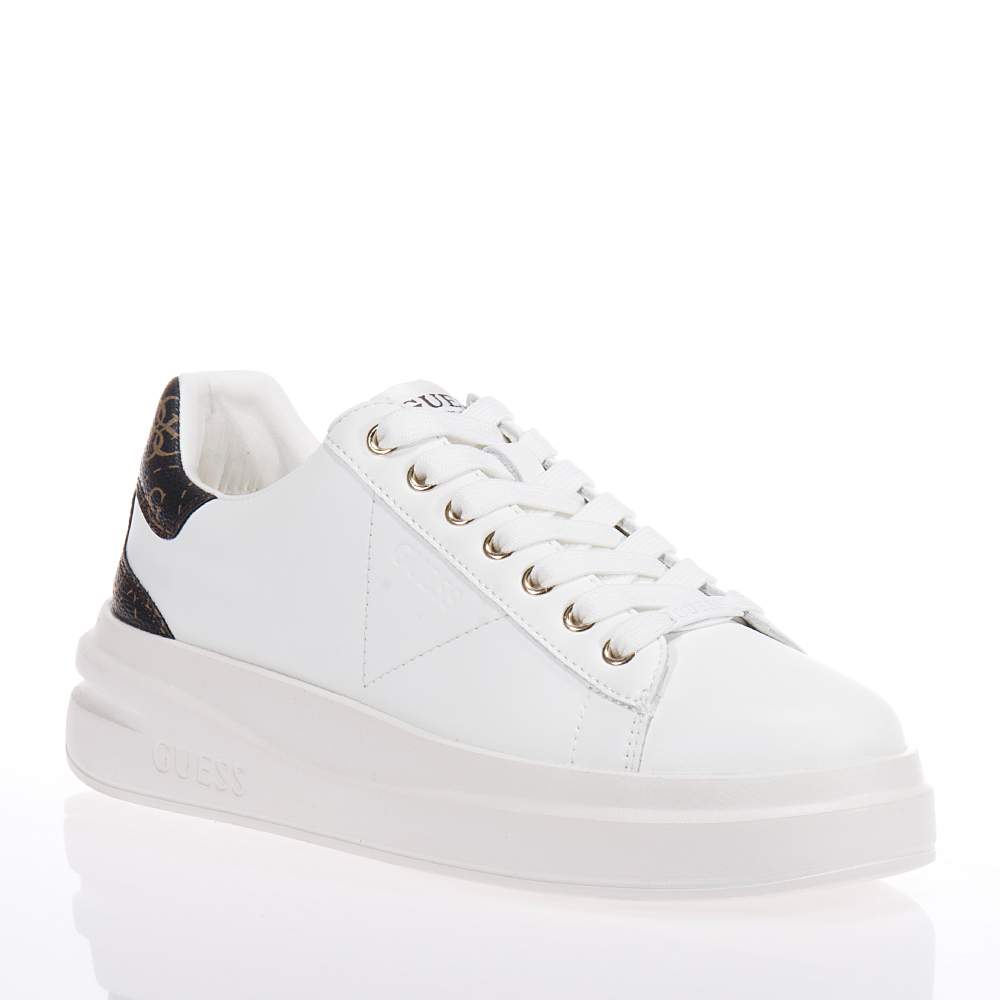 GUESS ELBINA ΓΥΝΑΙΚΕΙΑ ΛΕΥΚΑ SNEAKERS