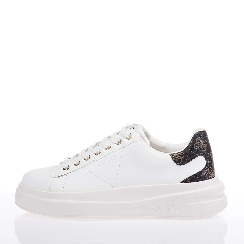 GUESS ELBINA ΓΥΝΑΙΚΕΙΑ ΛΕΥΚΑ SNEAKERS