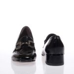 TAMARIS ΓΥΝΑΙΚΕΙΑ LOAFERS ΜΕ ΤΑΚΟΥΝΙ ΜΑΥΡΑ