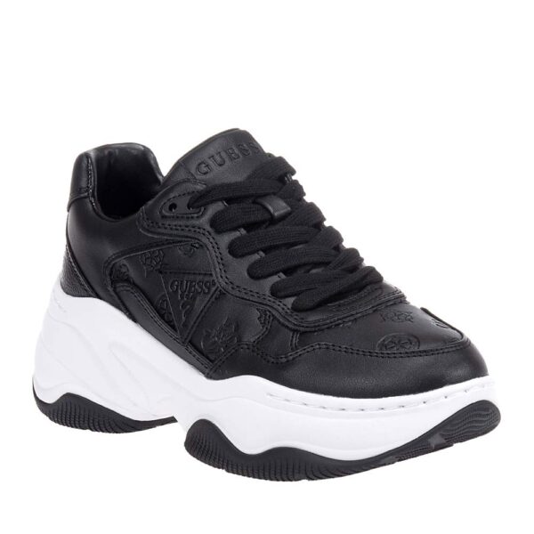 GUESS HAPYY ΓΥΝΑΙΚΕΙΑ SNEAKERS ΜΑΥΡΑ