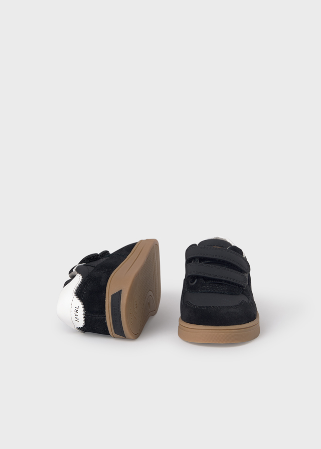 MAYORAL ΠΑΙΔΙΚΑ SNEAKERS ME VELCRO ΜΑΥΡΑ