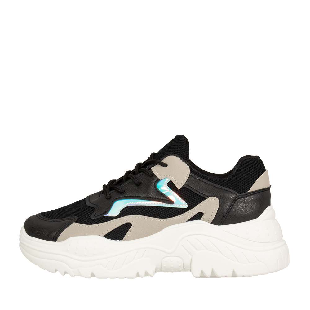 CHUNKY SNEAKERS ΜΑΥΡΑ MRD805