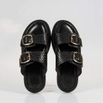 TAMARIS 27210-36 ΔΕΡΜΑΤΙΝΑ ΜΑΥΡΑ MULES
