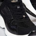 MARIA MARE 68034 ΜΑΥΡΑ SNEAKERS ΜΕ ΠΛΑΤΦΟΡΜΑ