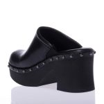 TAMARIS 27301-38 ΜΑΥΡΑ ΔΕΡΜΑΤΙΝΑ MULES