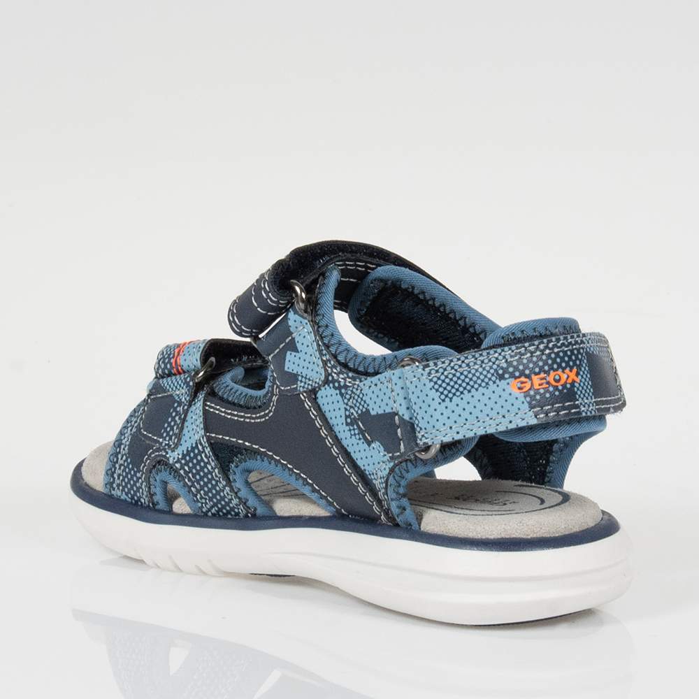 GEOX J15DRD ΠΕΔΙΛΑ ΜΕ VELCRO ΜΠΛΕ