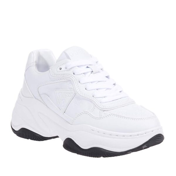 GUESS HAPYY ΓΥΝΑΙΚΕΙΑ SNEAKERS ΟΛΟΛΕΥΚΑ