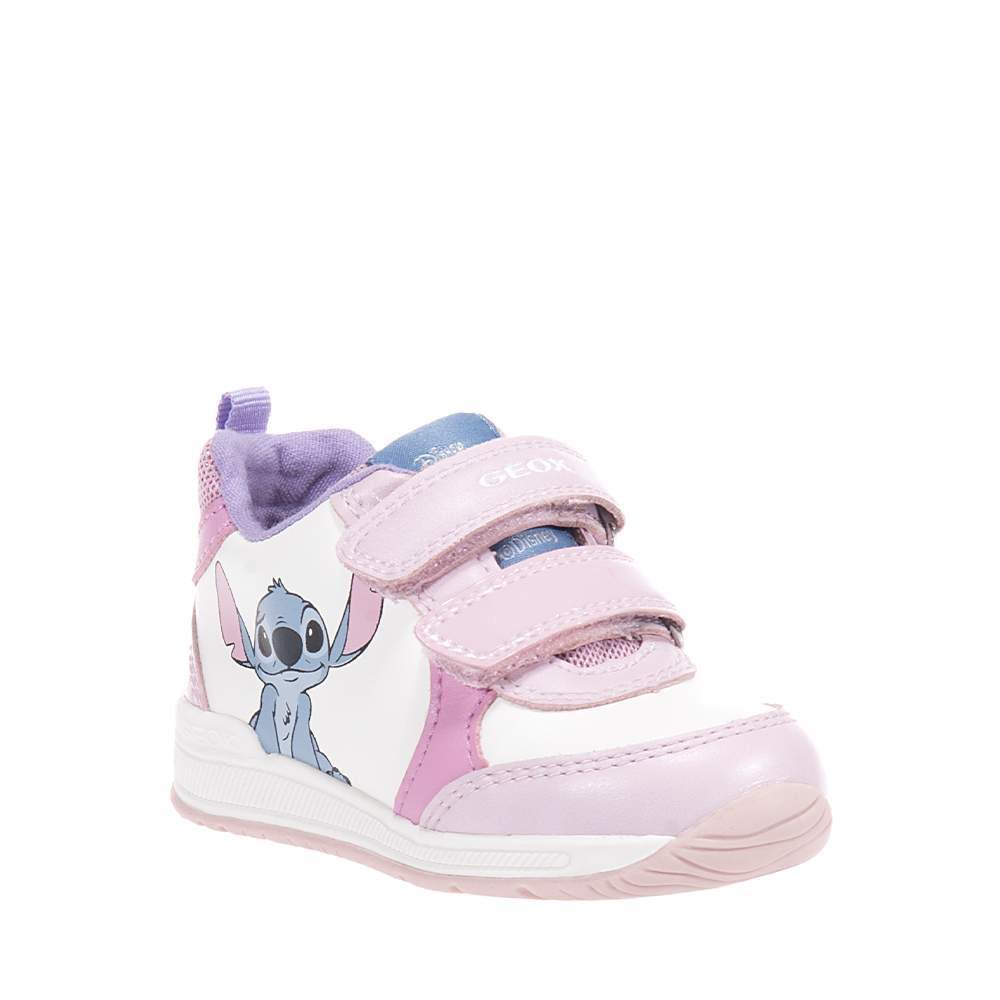 GEOX ΠΑΙΔΙΚΑ HIGH SNEAKERS ΜΕ VELCRO ΛΕΥΚΑ