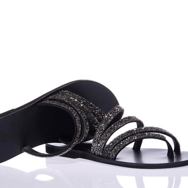 SOFIA MANTA SM121 ΑΤΣΑΛΙ ΣΑΝΔΑΛΙΑ ΜΕ STRASS