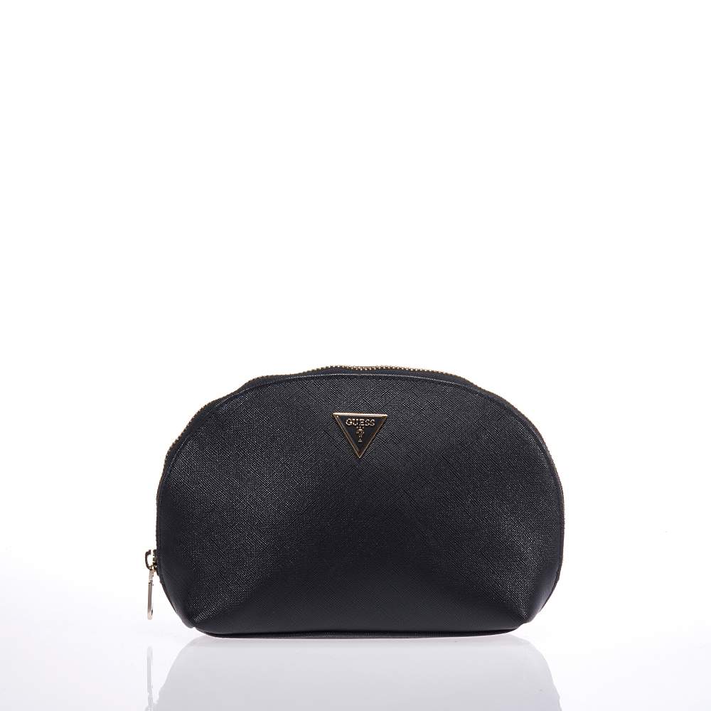 GUESS DOME PW1574P3370 BEAUTY CASE ΜΑΥΡΟ