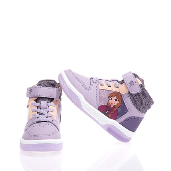 FROZEN ΠΑΙΔΙΚΑ HIGH SNEAKERS ΜΕ ΦΩΤΑΚΙΑ ΛΙΛΑ