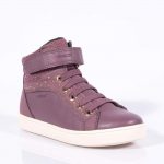 GEOX J16EUG ΜΠΟΤΑΚΙΑ ME VELCRO ΜΟΒ