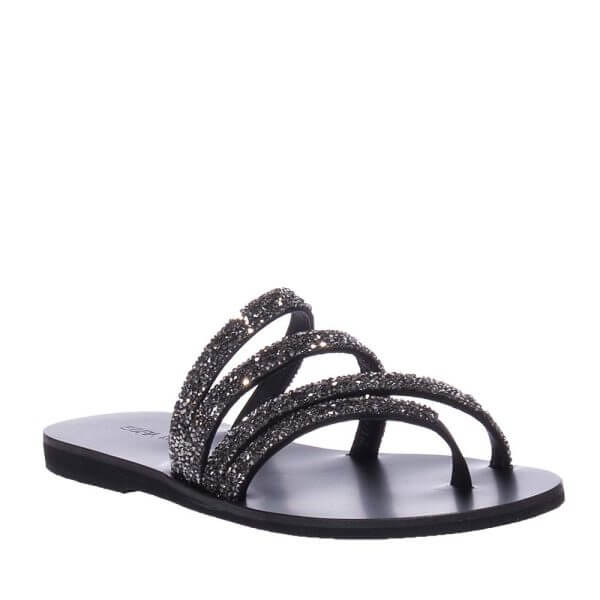 SOFIA MANTA SM121 ΑΤΣΑΛΙ ΣΑΝΔΑΛΙΑ ΜΕ STRASS