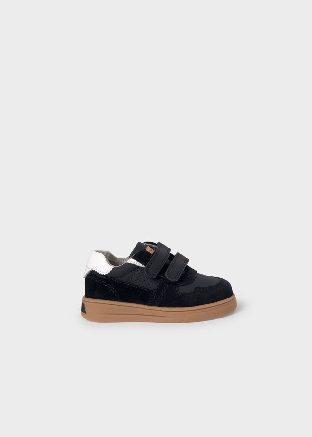 MAYORAL ΠΑΙΔΙΚΑ SNEAKERS ME VELCRO ΜΑΥΡΑ