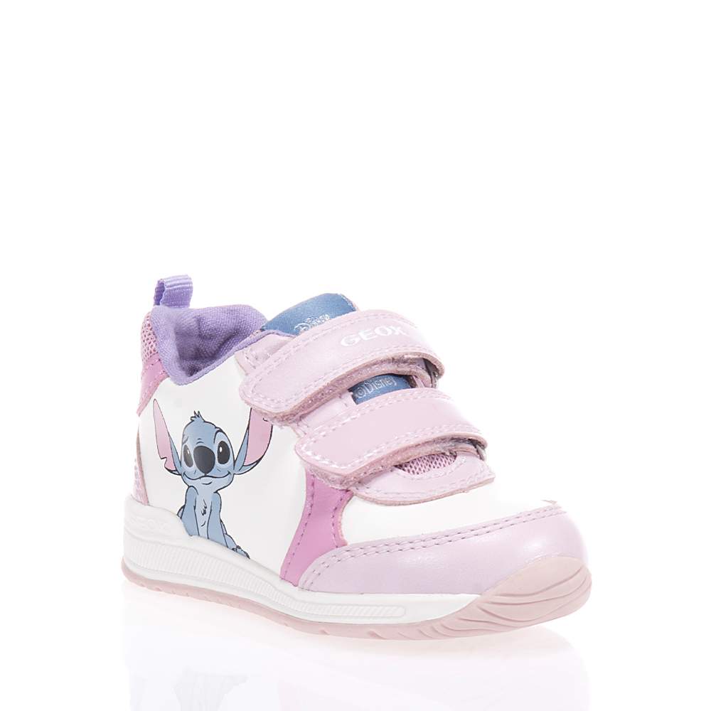 GEOX ΠΑΙΔΙΚΑ HIGH SNEAKERS ΜΕ VELCRO ΛΕΥΚΑ