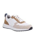 GEOX VOLPIANO U45GCA ΛΕΥΚΑ MULTI SNEAKERS