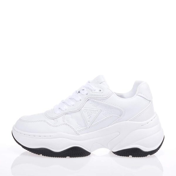 GUESS HAPYY ΓΥΝΑΙΚΕΙΑ SNEAKERS ΟΛΟΛΕΥΚΑ