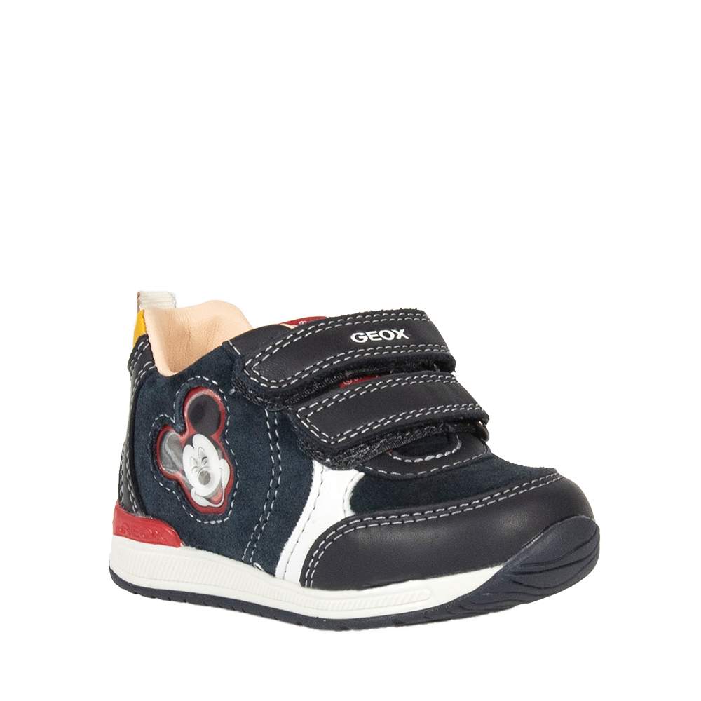 GEOX B160RB ΑΘΛΗΤΙΚΑ ΜΕ ΑΥΤΟΚΟΛΛΗΤΑ ΜΠΛΕ