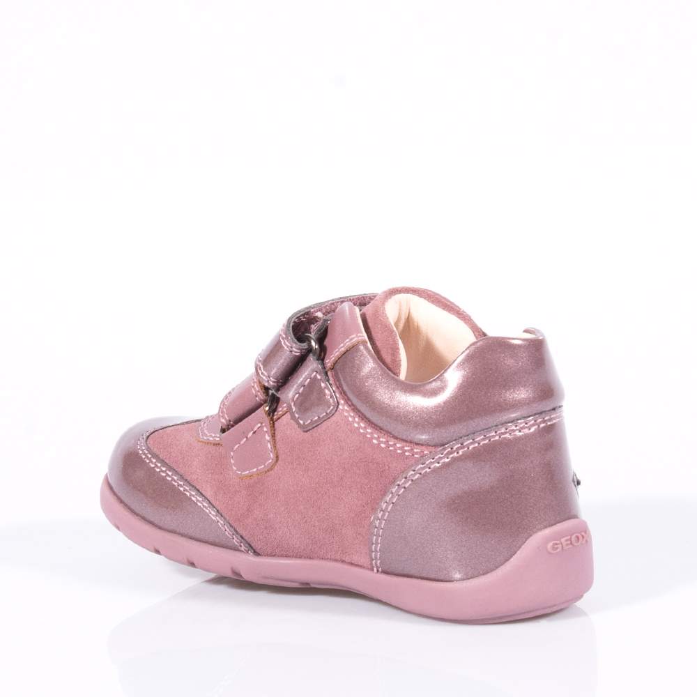 GEOX B1651A ΜΠΟΤΑΚΙΑ ΜΕ VELCRO ΡΟΖ