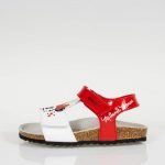 GEOX B152RC ΠΕΔΙΛΑ MINNIE ΜΕ VELCRO KOKKINA
