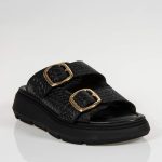 TAMARIS 27210-36 ΔΕΡΜΑΤΙΝΑ ΜΑΥΡΑ MULES