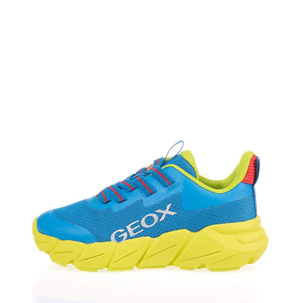 GEOX J FLEXPER ΠΑΙΔΙΚΑ SNEAKERS ΓΑΛΑΖΙΟ