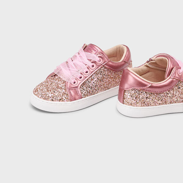 MAYORAL ΠΑΙΔΙΚΑ ΡΟΖ SNEAKERS ΜΕ GLITTER