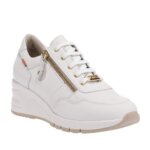 RAGAZZA ΓΥΝΑΙΚΕΙΑ ΔΕΡΜΑΤΙΝΑ SNEAKERS ΕΚΡΟΥ