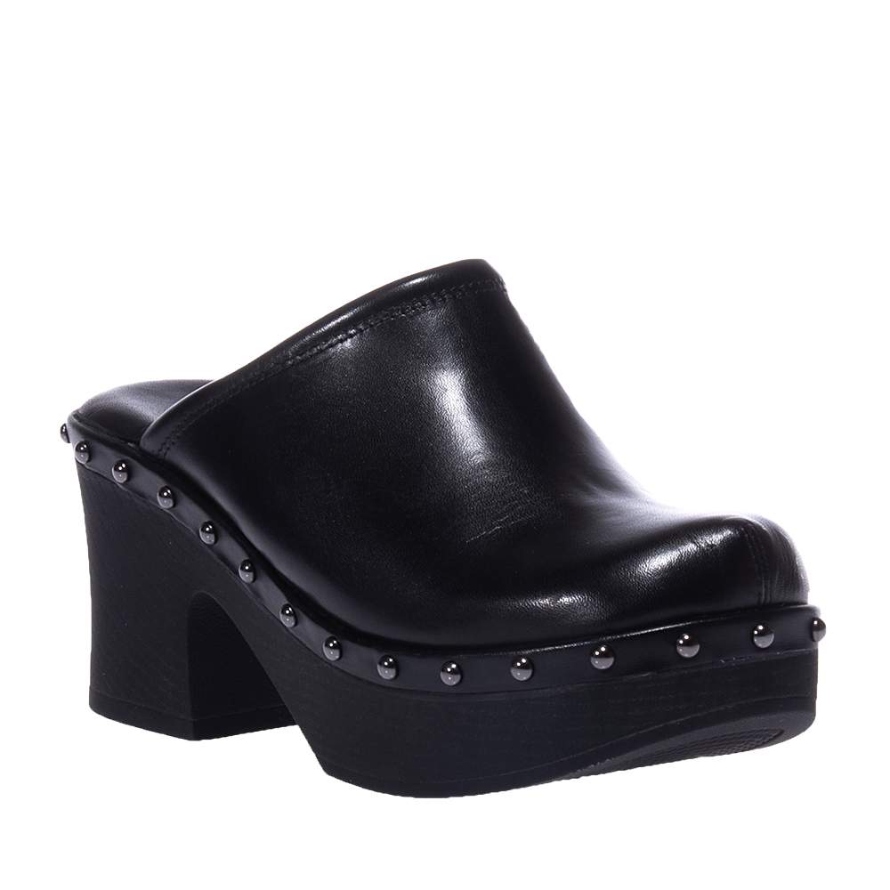 TAMARIS 27301-38 ΜΑΥΡΑ ΔΕΡΜΑΤΙΝΑ MULES