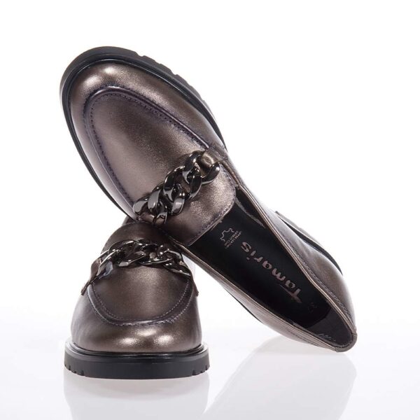 TAMARIS ΓΥΝΑΙΚΕΙΑ ΑΤΣΑΛΙ LOAFERS ΔΕΡΜΑΤΙΝΑ
