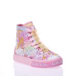 LELLI KELLY UNICORN MID LKED1004 ΡΟΖ ΑΘΛΗΤΙΚΑ ΜΠΟΤΑΚΙΑ