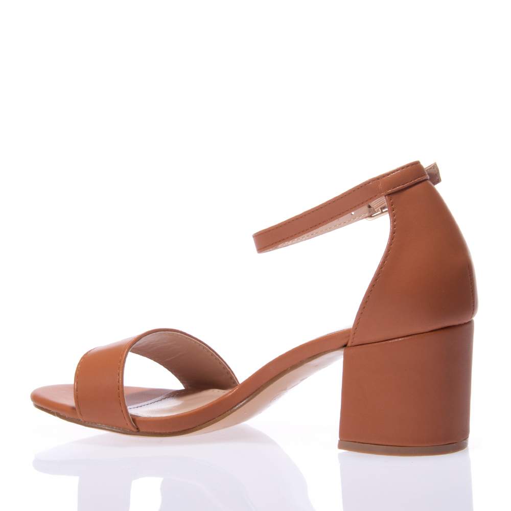 BASIC ΠΕΔΙΛΑ ΜΕ BLOCK HEELS ΤΑΜΠΑ 1170