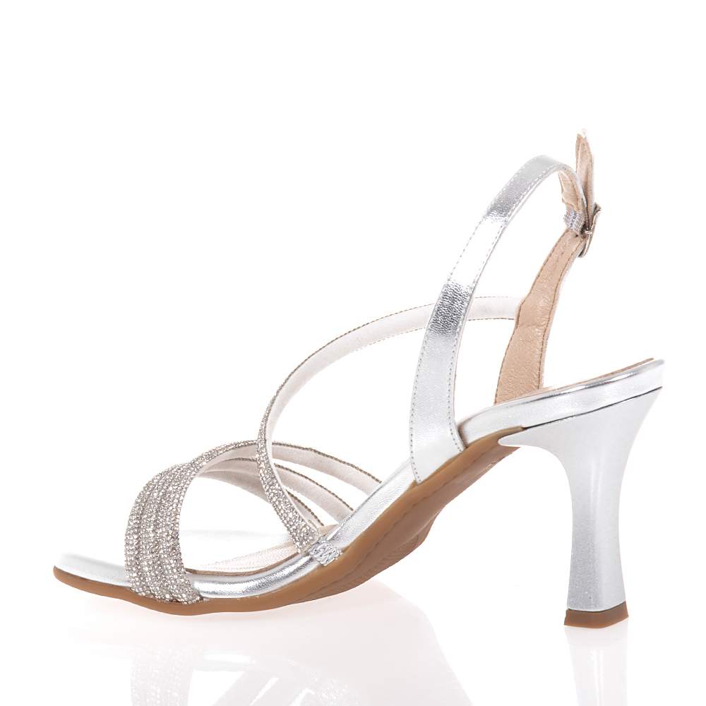 RAGAZZA ΓΥΝΑΙΚΕΙΑ ΑΣΗΜΙ ΔΕΡΜΑΤΙΝΑ ΠΕΔΙΛΑ ΜΕ STRASS