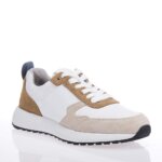 GEOX VOLPIANO U45GCA ΛΕΥΚΑ MULTI SNEAKERS