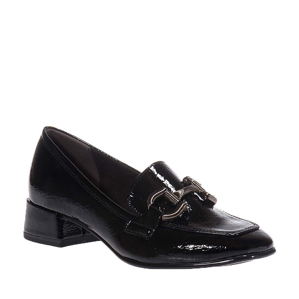 TAMARIS ΓΥΝΑΙΚΕΙΑ LOAFERS ΜΕ ΤΑΚΟΥΝΙ ΜΑΥΡΑ