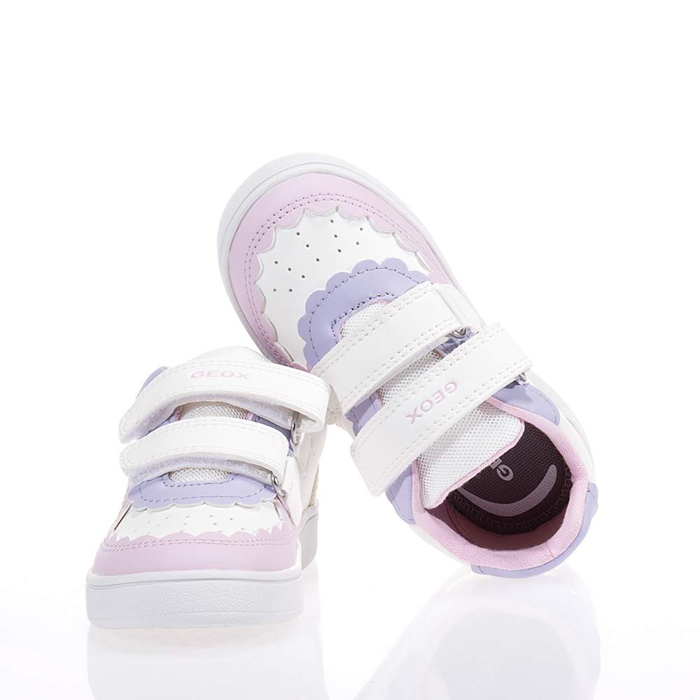GEOX B ECLYPER ΠΑΙΔΙΚΑ SNEAKERS ΛΕΥΚΑ