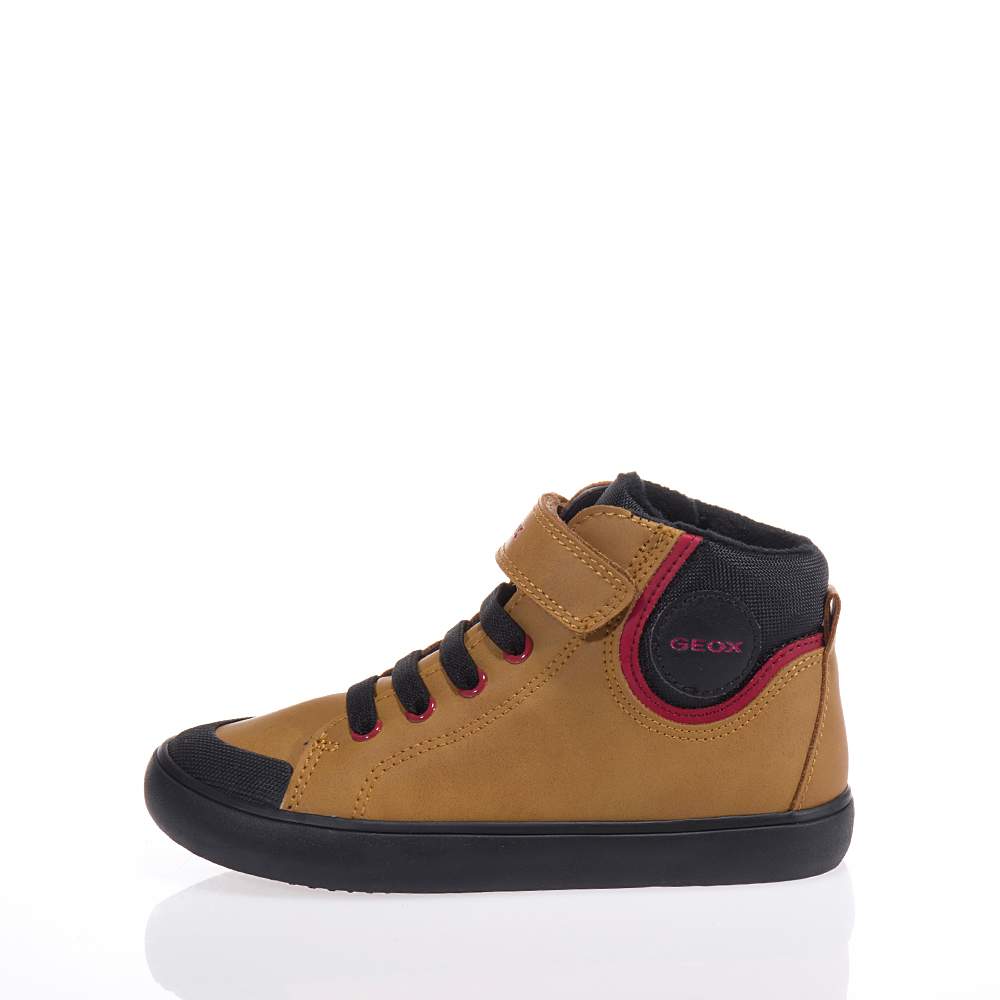 GEOX J GISLI ΠΑΙΔΙΚΑ ΜΠΟΤΑΚΙΑ ΜΕ VELCRO ΤΑΜΠΑ