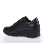 RAGAZZA ΓΥΝΑΙΚΕΙΑ ΔΕΡΜΑΤΙΝΑ SNEAKERS ΜΑΥΡΑ