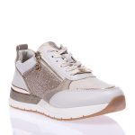 TAMARIS 23732-28 ΜΠΕΖ-ΧΡΥΣΟ SNEAKERS