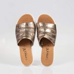 CAPRICE 27203-26 ΧΡΥΣΑ MULES ΜΕ ΠΛΑΤΦΟΡΜΑ
