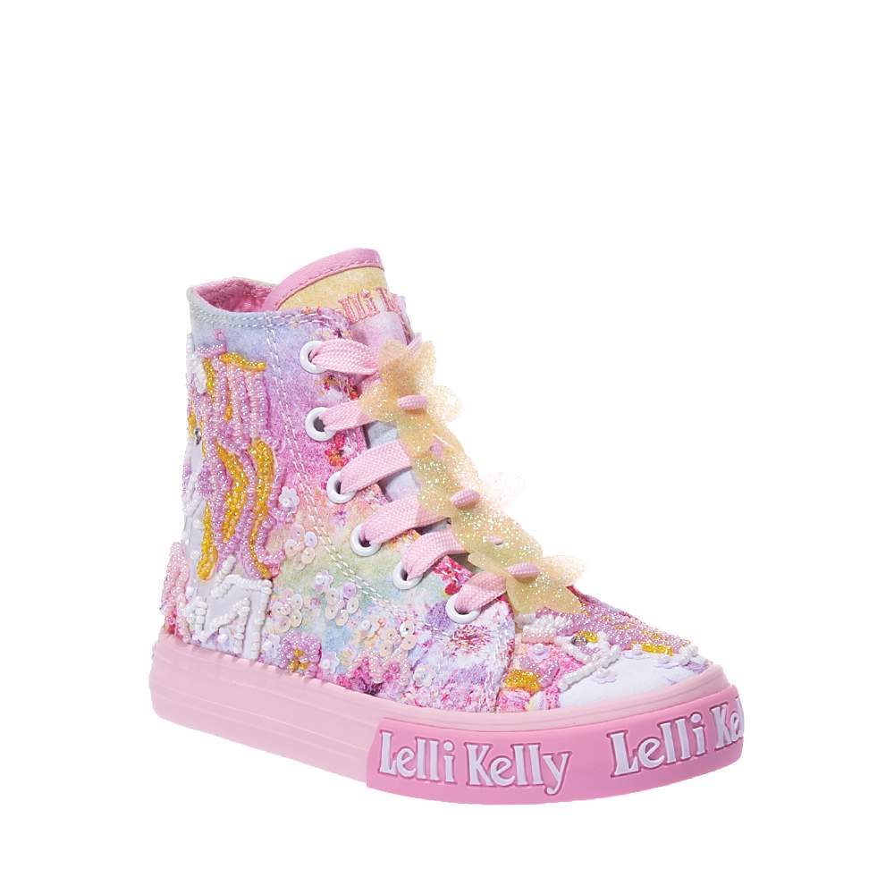 LELLI KELLY UNICORN MID LKED1004 ΡΟΖ ΑΘΛΗΤΙΚΑ ΜΠΟΤΑΚΙΑ