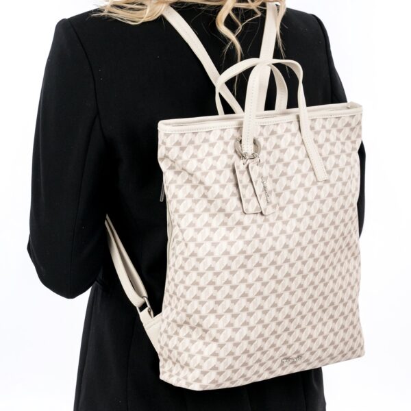 TAMARIS FRANCESCA ΓΥΝΑΙΚΕΙΟ BACKPACK ΜΠΕΖ