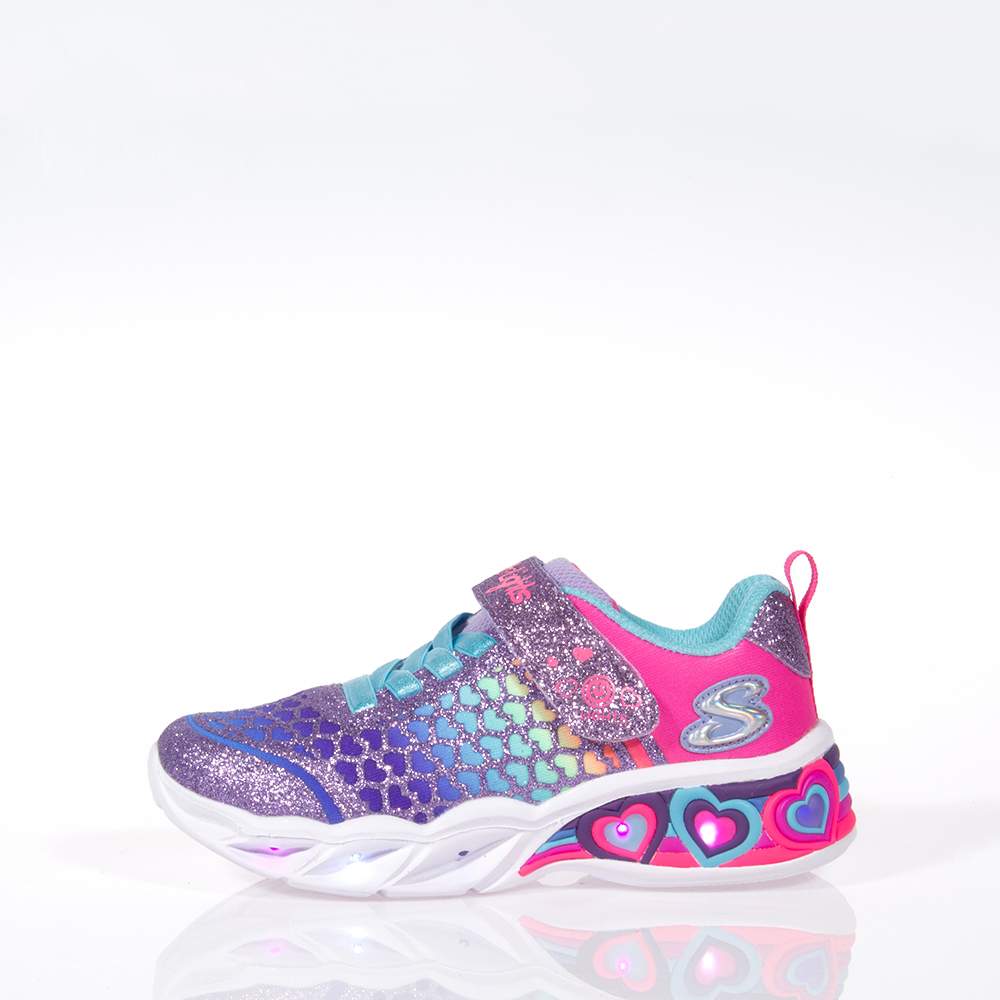 SKECHERS SWEETHEARTS LIGHTS LOVELY COLORS 302312L-PRMT