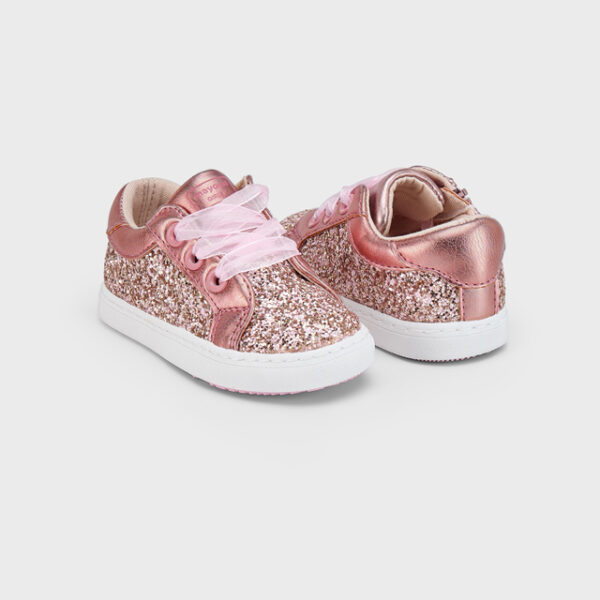 MAYORAL ΠΑΙΔΙΚΑ ΡΟΖ SNEAKERS ΜΕ GLITTER
