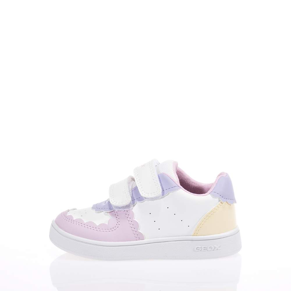 GEOX B ECLYPER ΠΑΙΔΙΚΑ SNEAKERS ΛΕΥΚΑ