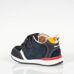 GEOX B160RB ΑΘΛΗΤΙΚΑ ΜΕ ΑΥΤΟΚΟΛΛΗΤΑ ΜΠΛΕ